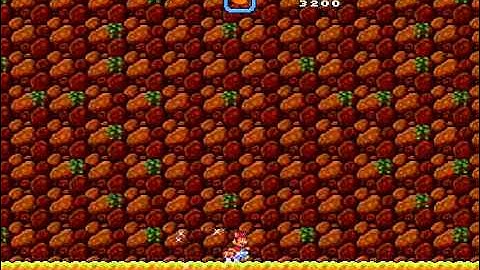 SMBX Custom Level "Tanks in Caves"