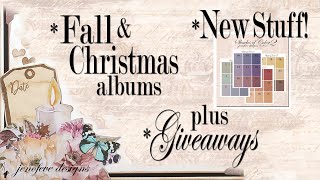 Fall & Christmas Albums + New Stuff + Giveaways