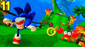 Best Sonic Game Mobile Sonic Dash - Endless Running Android ios Gameplay Fun Running Game Part 11