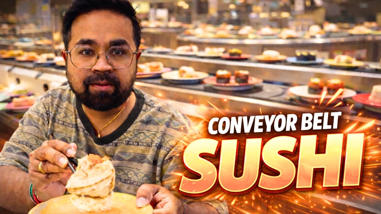 CHEAPEST Sushi In Singapore? | Tamil Food Explorer Ep.52 | Sushi Express