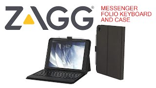 Zagg Messenger Folio iPad Keyboard and Case - for 10.5-inch iPad Pro / 10.5-inch iPad/Air 3