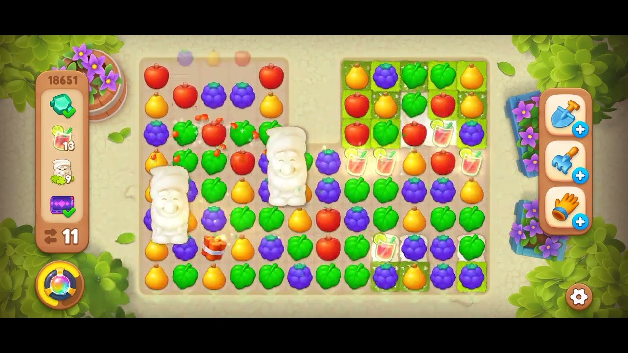 GARDENSCAPES LEVEL 18651 NO BOOSTER 