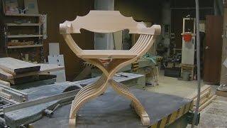 Изготовление курульного кресла. Вариант первый.