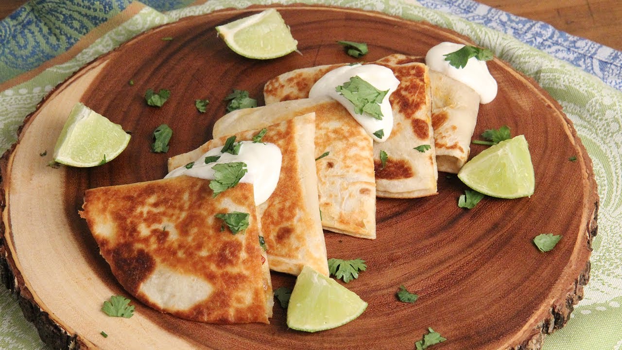 Shrimp & Corn Quesadillas | Episode 1184 | Laura in the Kitchen