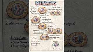 Mitosis Quick Review #neet #review #mitosis #ribose #academy #ncert