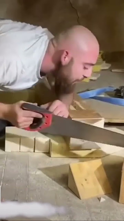 Comment faire une belle pointe de diamant en bois 