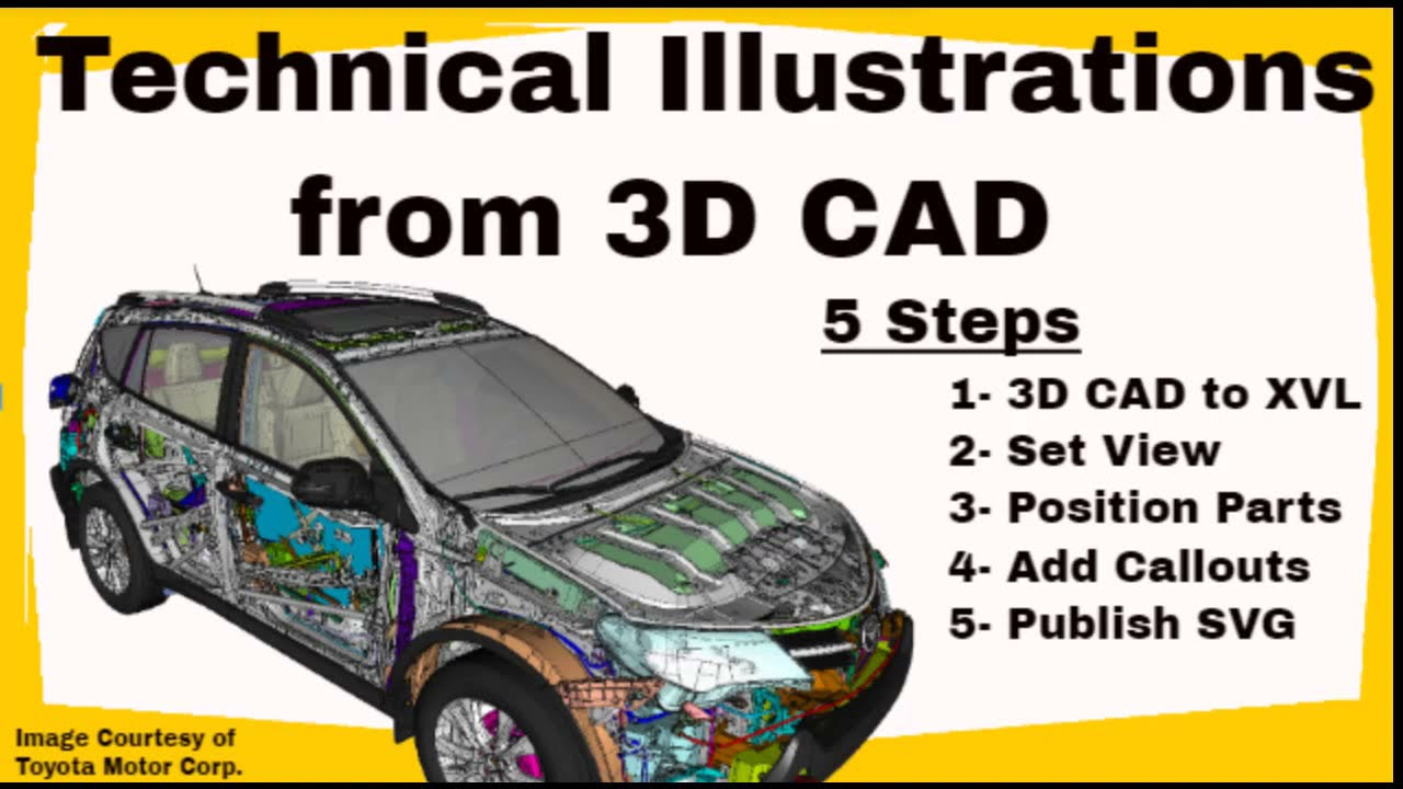 Create Technical Illustrations from 3D CAD