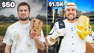 $50 vs $1,500 Baseball Gear