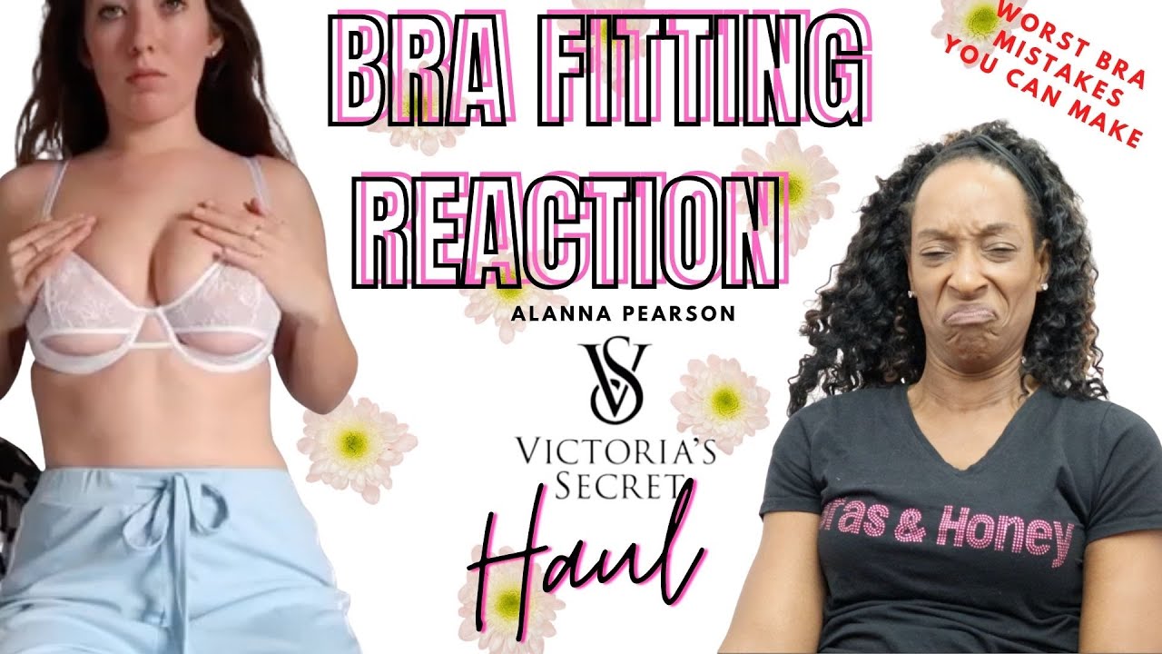 Bra Fitting Reaction to Victoria's Secret Bra haul