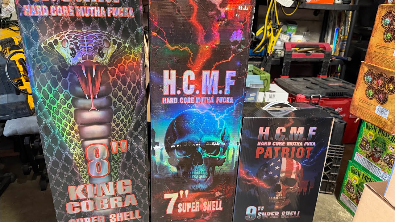 Loudest Fireworks Canister Shells 2026 🔥🔥💥 Hcmf 7 Vs King Cobra 8 