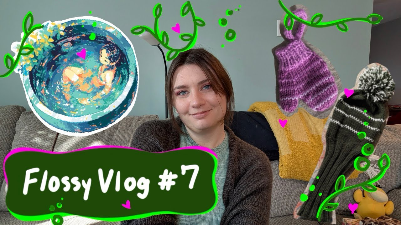 Flosstube Vlog #7: please, no more gift knits