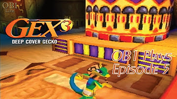 OB1 Plays Gex 3 Deep Cover Gecko: Tut TV Part 1