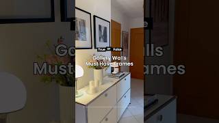 Gallery Walls Must Have Frames