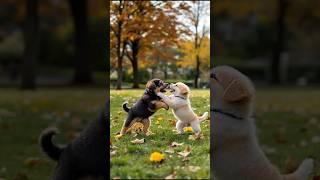Puppies Playing Funny Video
