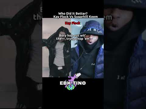 Rappers Using The Same Beat Sugarhill Keem Vs KayflockFyp Shorts Bronxdrill Kayflock Nycdrill