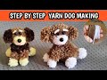 DIY With Me | Cutest Dog Easy Making With YARN | #pet | #dog | Perro haciendo con hilo