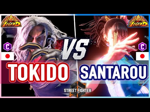 SF6 🔥 Tokido (Ken) vs Santarou (Chun-Li) 🔥 Street Fighter 6