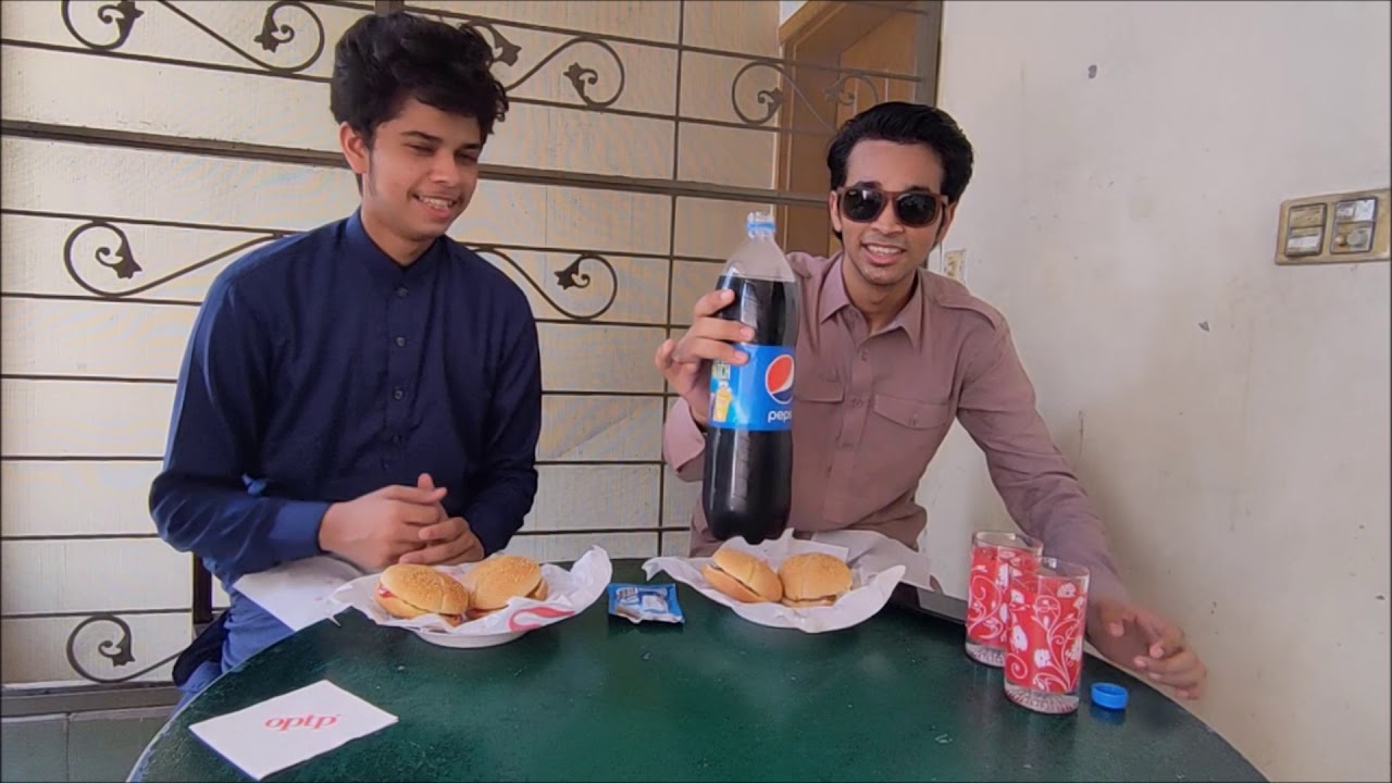 OPTP MUGHLAI BURGER |First Impression | food Review | Daanu Hammu Challenge