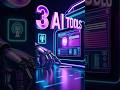 3 AI Tools That Feel Like CHEATING (But Aren’t 🚀) #AI #AITools #Shorts #Tech