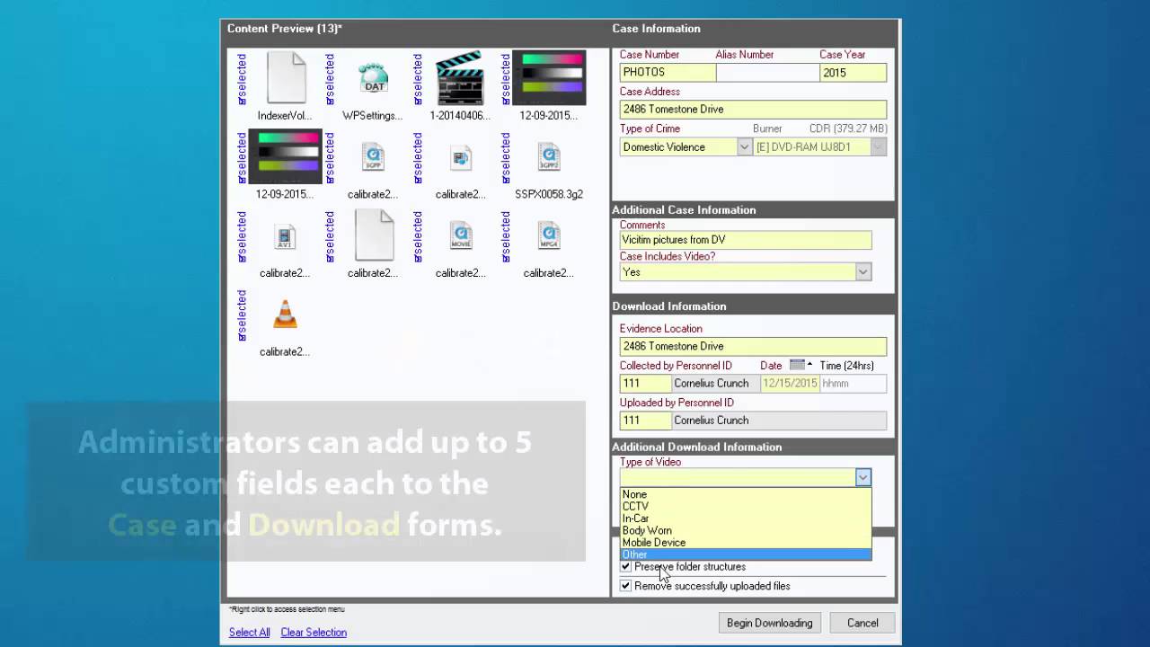 Quick Downloader™ - Ingesting & Tagging Assets