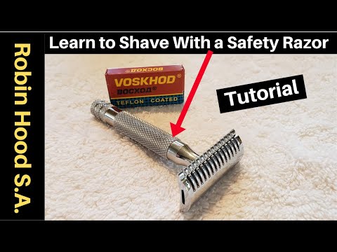 Tutorial: Learn How to Shave With a Safety Razor - Beginners guide