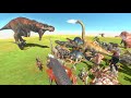 ティラノサウルス vs 全ての生き物 バージョンアップしたバトルがすごい【 Animal Revolt Battle Simulator 】