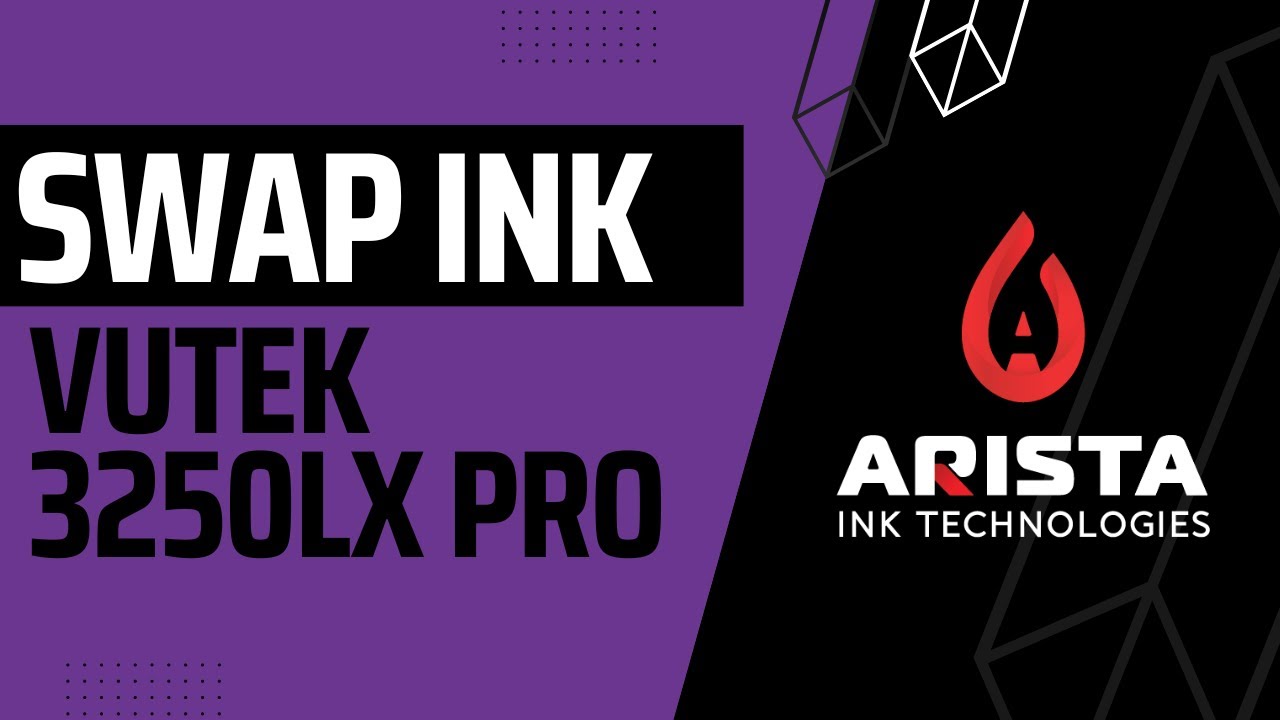 EFI VUTEK GS3250 LX Pro on Arista inks