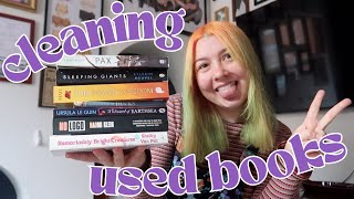 How I Clean My 2nd Hand/Used Books