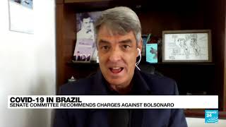Bolsonaro should be charged with crimes against humanity for Covid errors, says senate panel
