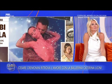 Video Cesare Cremonini ritrova l'amore con la ballerina Caterina Licini - La volta buona 17/06/2026