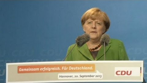 Выборы в Германии: шансы равны?