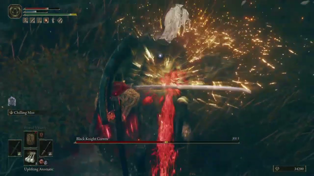 Elden Ring All Bosses RL1 - Black Knight Garrew (Boss 173)