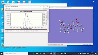 How to obtain UV-Visible Spectra from Gaussian Program screenshot 5