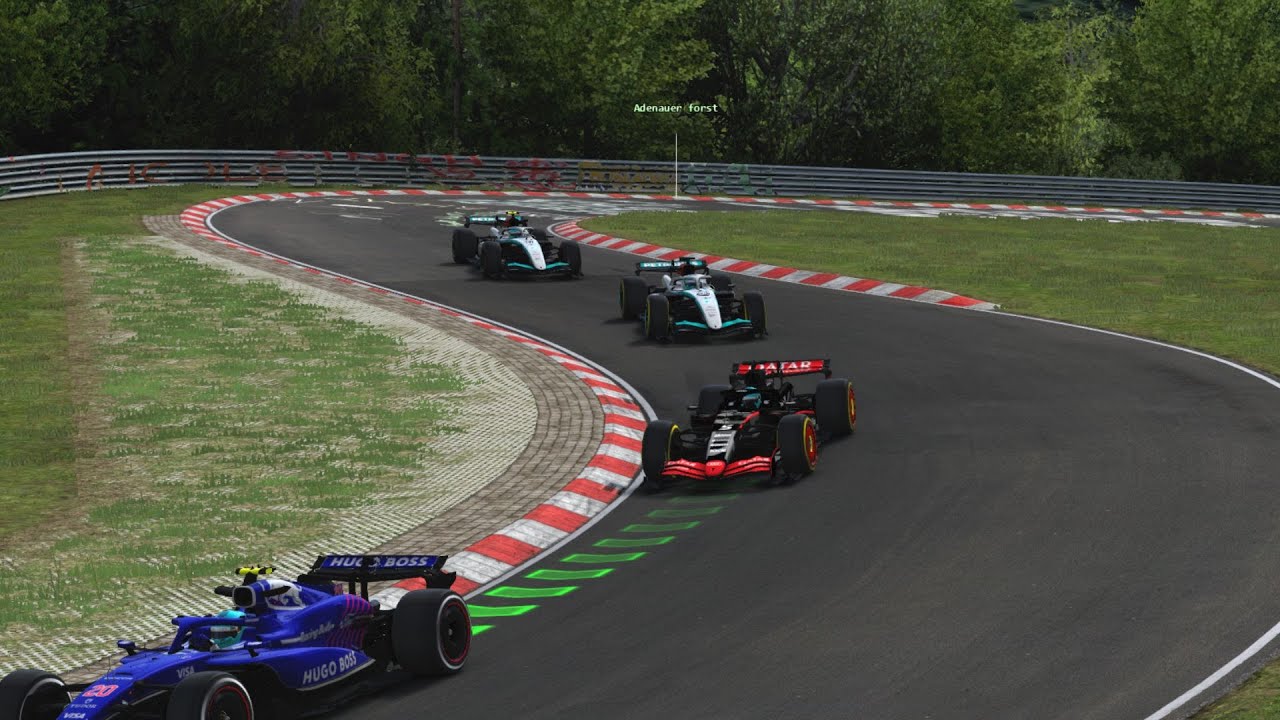 f1 2026 at the nordschleife (v12 rss)