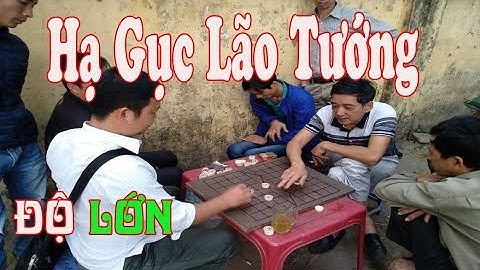 Ván cờ độ lớn cực hay. Hạ gục lão tướng | Cờ độ giang hồ