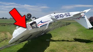 Passenger Films Her Own TERRIFYING Plane Crash!