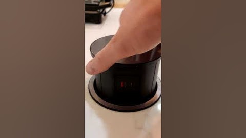 Smart Automatic Pop up Power Socket with 15W Wireless (Wanna buy this product? link in description👇)