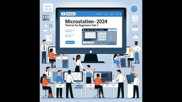 MicroStation 2024 - Tutorial For Beginners Part 1
