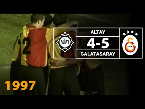Nostalji Maçlar | Altay 4 - 5 Galatasaray ( 16.11.1997 )
