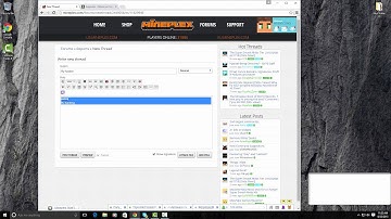 Guide to the Mineplex Forums