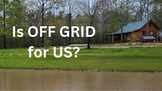 Off Grid?  What We Learned