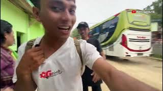 Part 9 Alrosta Lagi ngopi enak” malah di tinggal wes do neng Bus