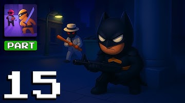 Stealth Master: Assassin Ninja - Gameplay Walkthrough Part 15 - Saving Hostages (iOS, Android)