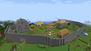 ASKER ÜSSÜMÜZÜ ve KALE SURLAR | Minecraft Kale MOD #24