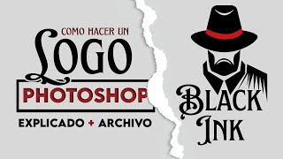 How to make a logo in Photoshop - Tutorial