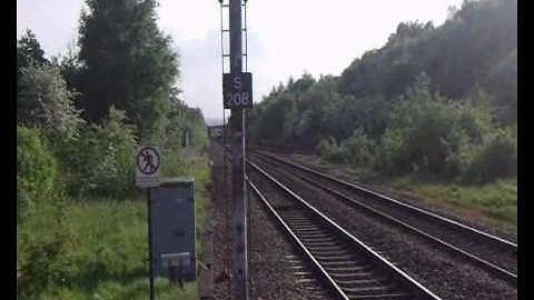 Voyager passes Meadowhall with a Class 47 horn!