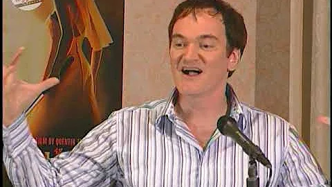 Quentin Tarantino "Kill Bill Vol. 2" Press Conference 2004 - Bobbie Wygant Archive