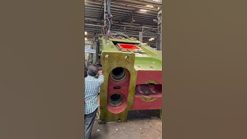 1600 Ton Press Loading at Customer Site #1600ton #Directdrive #screwpress #forging