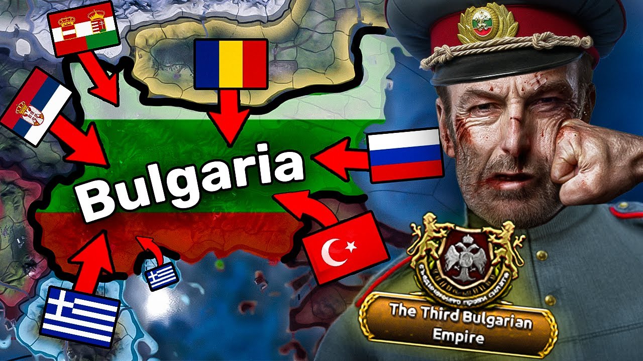 I made Bulgaria a superpower in HOI4 and instantly regretted it