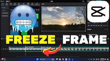 How To Freeze Frame Video On CapCut PC